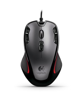 Мышь Logitech G300 черный (1000dpi) USB игровая