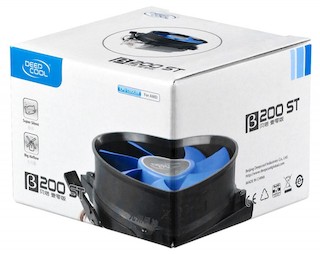 Вентилятор Deepcool BETA 200ST (B200 ST) Soc-FM2/FM1/AM3+/AM3/AM2+ 3pin 30dB Al+Cu 95W 307g скоба