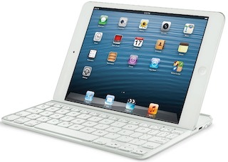 Клавиатура Logitech Ultrathin белый Bluetoth 2.0 тонкая для iPad