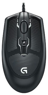 Мышь Logitech G100S (910-003534) синий (1000dpi) USB игровая
