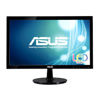 Монитор Asus 20" VS207N Black TN LED 14ms 16:9 DVI 50M:1 250cd