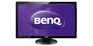 Монитор Benq 24" GL2450HT Glossy-Black TN LED 2ms 16:9 DVI HDMI M/M HAS 12M:1 250cd