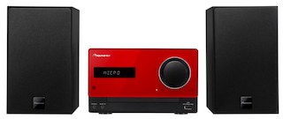 Микросистема Hi-Fi Pioneer X-CM31-R красный