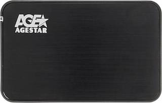 Внешний корпус AgeStar 3UB2A8 usb3.0 to 2.5"hdd SATA (black)