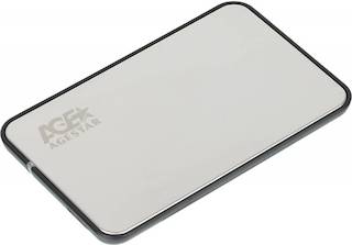 Внешний корпус AgeStar 3UB2A8S-6G usb3.0 to 2.5"hdd SATA (Silver)