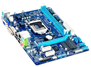 Материнская плата Gigabyte GA-H61M-DS2 DVI Socket-1155 Intel H61 DDR3 mATX AC`97 8ch(7.1) GbLAN SATA