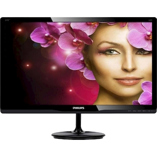 Монитор Philips 23.6" 247E4LHSB (00/01) Glossy-Black FullHD LED 2ms 16:9 DVI HDMI 20M:1 250cd