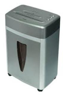 Шредер Office Kit S160 2x6 уровень 4/фр2х6мм/5лист/20/Уничт:скрепки, скобы, пл.карты/CD