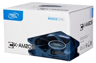 Вентилятор Deepcool CK-AM209 Soc-FM2/FM1/AM3+/AM3/AM2+/AM2 3pin 28dB Al 65W 224g скоба