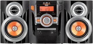 Минисистема DVD BBK AMS105U черный