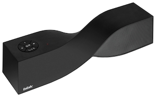 Акустическая система портативная BBK BTA106 черная (bluetooth)