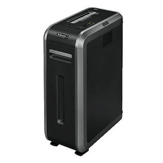 Шредер Fellowes PowerShred125i (секр. 2/P-2, 5.8 мм,18лст,53лтр.Уничт.скобы,пл.карты,скрепки,CD)