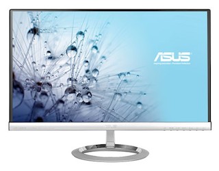 Монитор Asus 23" MX239H Silver-Black AH- IPS LED 2ms 16:9 DVI HDMI M/M 80M:1 250cd