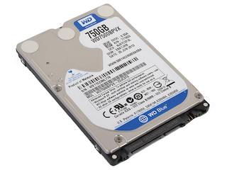 Жесткий диск WD Original SATA-III 750Gb WD7500BPVX (5400rpm) 8Mb 2.5"