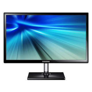 Монитор Samsung 23.6" S24C550ML Glossy-Black TN LED 2ms 16:9 HDMI M/M 250cd MHL
