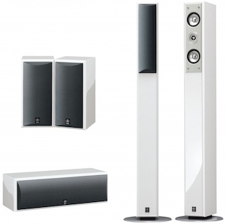 Комплект АС Yamaha NS-PC210 5.0 Белый