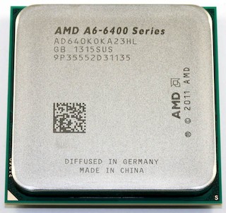 Процессор AMD A6 X2 6400K Socket-FM2 (AD640KOK23HL) (3.9/5000/1Mb/Radeon HD 8470D) Black Edition OEM