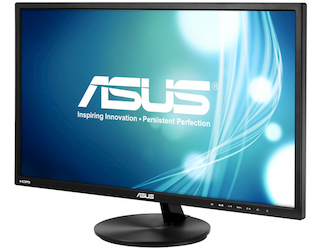 Монитор Asus 23.6" VN248H Black TN LED 5ms 16:9 2xHDMI M/M 80M:1 250cd MHL