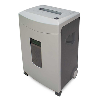 Шредер Office Kit S220 2x9 (секр.3/P-4)/фр2х9мм/14лист/32лтр/Уничт:скрепки, скобы, пл.карты/CD