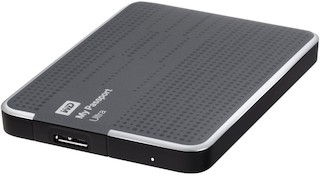 Жесткий диск WD Original USB 3.0 500Gb WDBLNP5000ATT-EEUE MY PASSPORT ULTRA (5400rpm) 2.5" титан