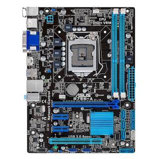 Материнская плата Asus B75M-A Socket-1155 Intel B75 DDR3 mATX AC`97 8ch(7.1) GbLAN SATA3 VGA+DVI+HDMI RTL