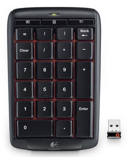 Клавиатура Logitech Cordless Number Pad N305 USB RTL (920-001767)