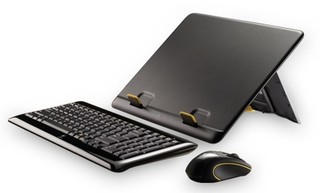 Беспроводные клавиатура+мышь Logitech  MK605 Notebook Kit USB (939-000235) RTL