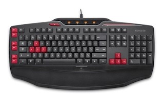 Клавиатура Logitech G103 (G-package) (920-005059) черный USB Gamer
