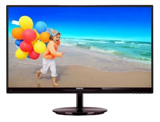 Монитор Philips 27" 274E5QHAB (00/01) Black Cherry AH- IPS LED 14ms 16:9 2xHDMI M/M 20M:1 250cd MHL