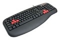 Клавиатура A4 G600 black Fast Gaming waterproof PS/2