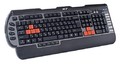Клавиатура A4 G800 black 3X Fast Gaming waterproof PS/2