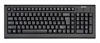 Клавиатура A4 KB-820 black USB