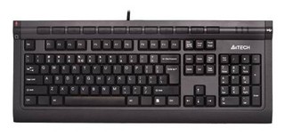 Клавиатура A4 KL-45MU Silver Grey X-Slim USB