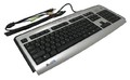 Клавиатура A4 KLS-23MUU X-Slim silver/black USB
