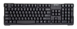 Клавиатура А4 KR-750 smart black PS/2