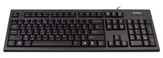Клавиатура А4 KR-85 comfort black PS/2