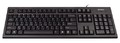 Клавиатура А4 KR-85 comfort black PS/2