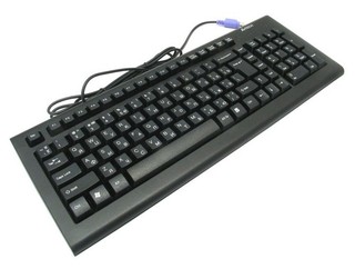 Клавиатура А4 KRS-83 ANTI-RSI black PS/2