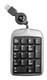 Цифровой блок клавиатуры A4 TK-5 Silver-Black Retractable USB