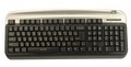 Клавиатура Oklick 300M черн./серебро (PS/2+USB)+USB порт