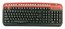 Клавиатура Oklick 320M красн ммедиа (PS/2+USB)+ USB порт
