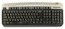 Клавиатура Oklick 320M черн./серебро ммедиа (PS/2+USB)+ USB порт