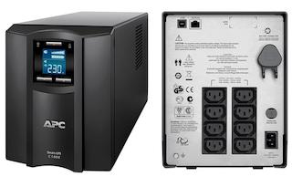 Источник бесперебойного питания APC Smart-UPS SMC1000I 1000VA черный 600 Watts, Входной 230V /Выход