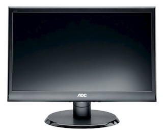 Монитор AOC 18.5" E950SWDAK/01 Glossy-Black TN LED 5ms 16:9 DVI M/M 20M:1 250cd
