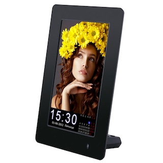 Фоторамка Texet 6" TF-601 черный Пластик 1.5Mb