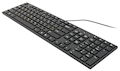 Клавиатура BTC 6310U-BL USB, черная, мини, ультратонкая, 4 доп.клавиш