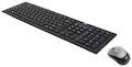 Беспроводные клавиатура+мышь BTC 6311ARFIII USB, черная, ультратонкая, 4 доп.клавиш + оптическая мини мышь