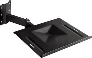 Кронштейн Hama H-49502 для ЭЛТ ТВ наклоняемый поворотный площадка 30х28 см до 30 кг сталь черный