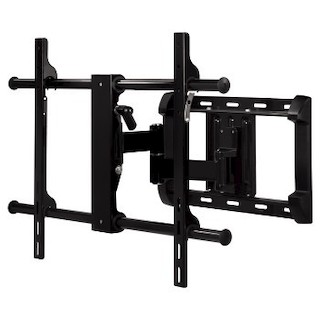 Кронштейн для ТВ Hama H-108733 XL (до 65"/165 см) VESA 800*400 до 75кг 5зв fullmotion  черный