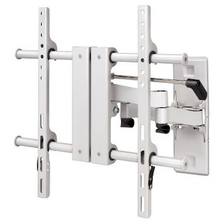 Кронштейн для ТВ Hama H-108744 XL (до 50"/127 см) VESA 400*400 до 45кг 5зв fullmotion  белый